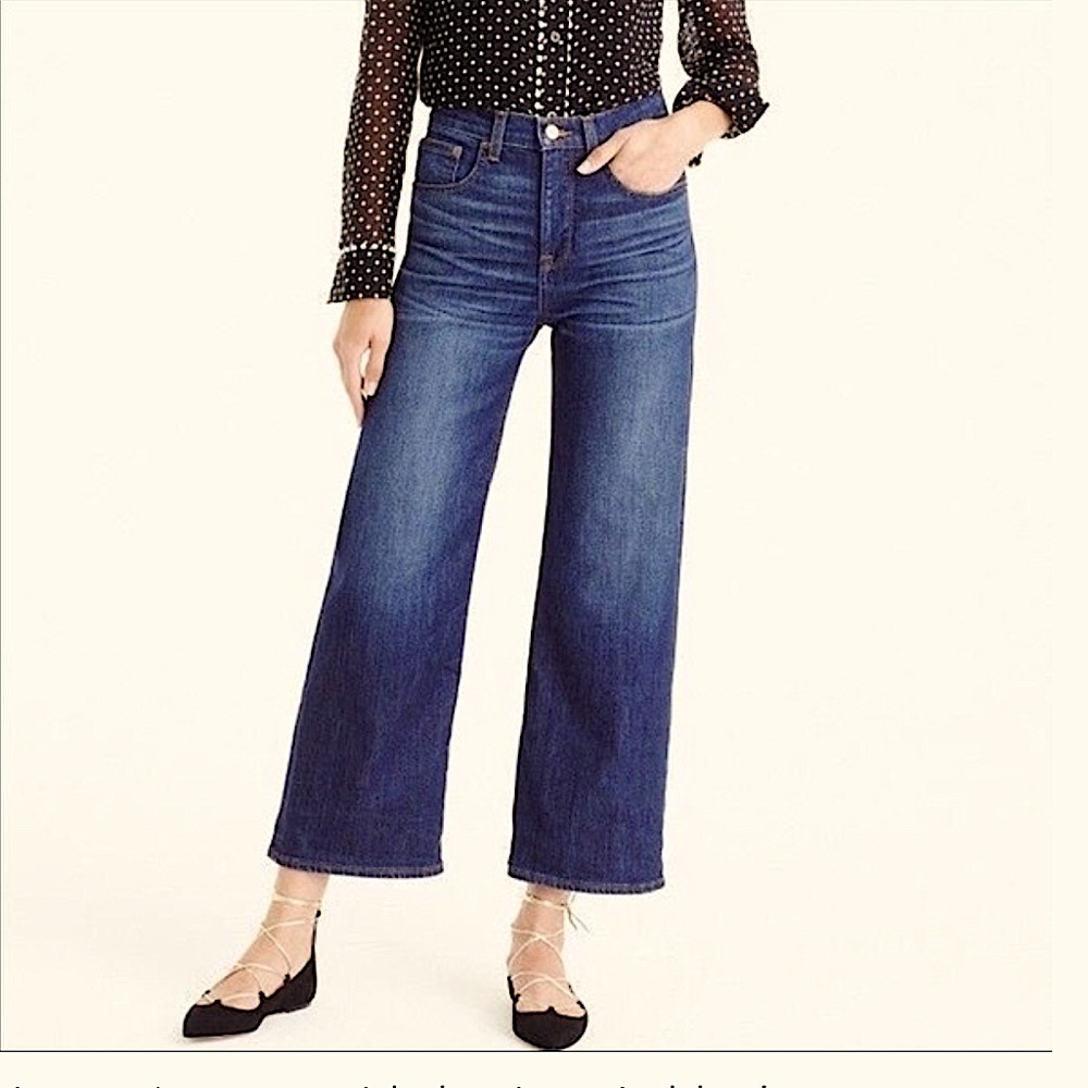 J.Crew Rayner Wide Leg Jeans
